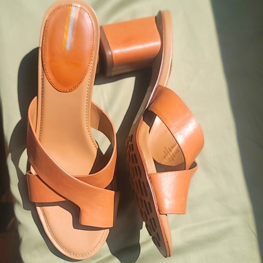 Sam Edelman New York Brown Leather Sandals sz8